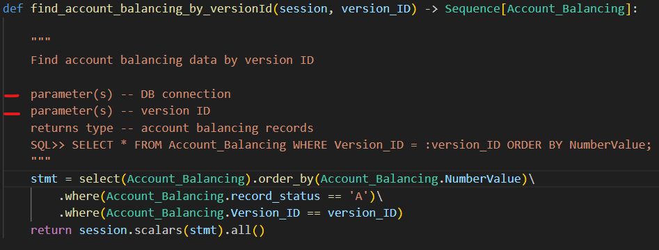 generate docstring result